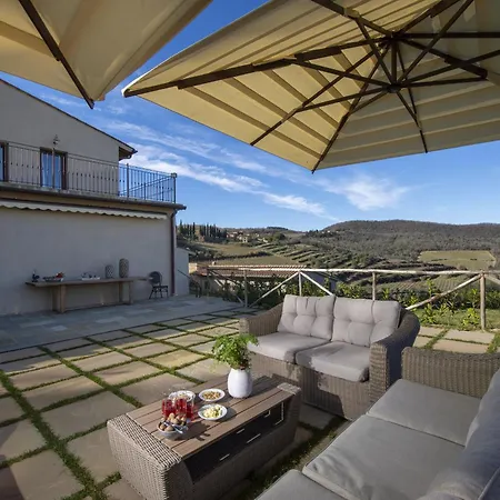 Βίλα My Exclusive Italy - Chianti With Infinity Pool And Vineyard View