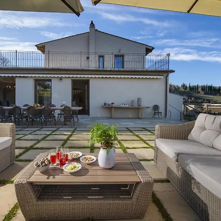 Βίλα My Exclusive Italy - Chianti With Infinity Pool And Vineyard View